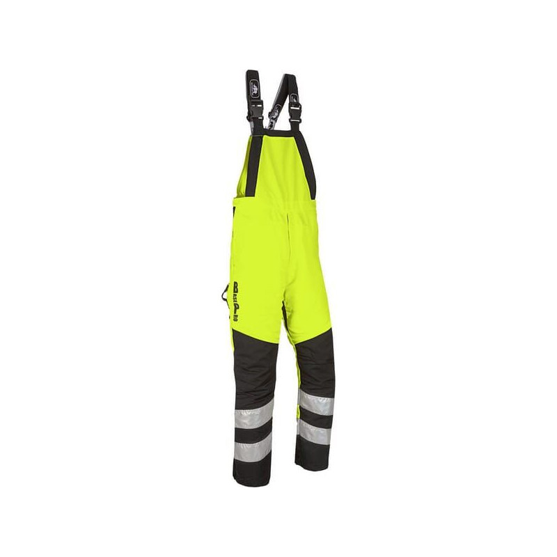 Ogrodniczki dla pilarzy, Hi-vis żółte, 1RH1, 3XL