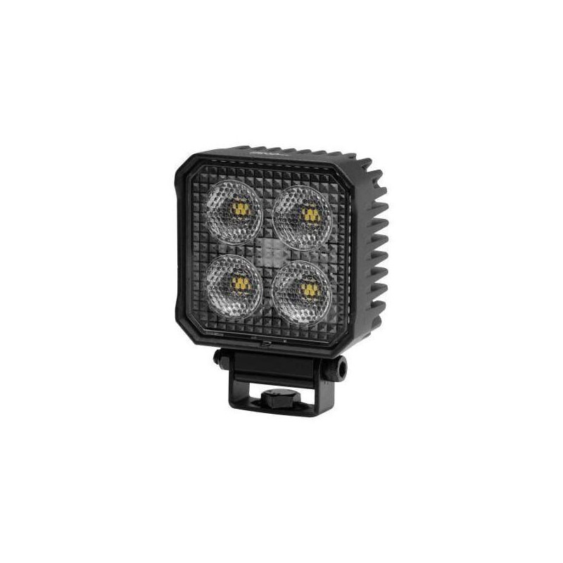 Lampa robocza, kwadratowa, 4 LED, 1700 lm 12/24V, ValueFit Hella