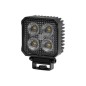 Lampa robocza, kwadratowa, 4 LED, 1700 lm 12/24V, ValueFit Hella