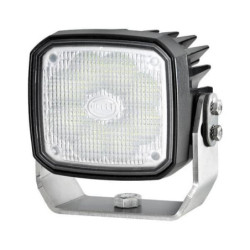 Lampa robocza LED, kwadratowa, 4000 lm 12/24V z wtyczką Detusch, 8 LED Hella