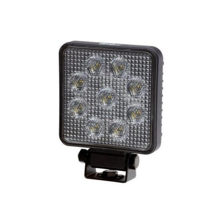 Lampa robocza, kwadratowa, 9 LED, 1000 lm 12/24V, ValueFit Hella