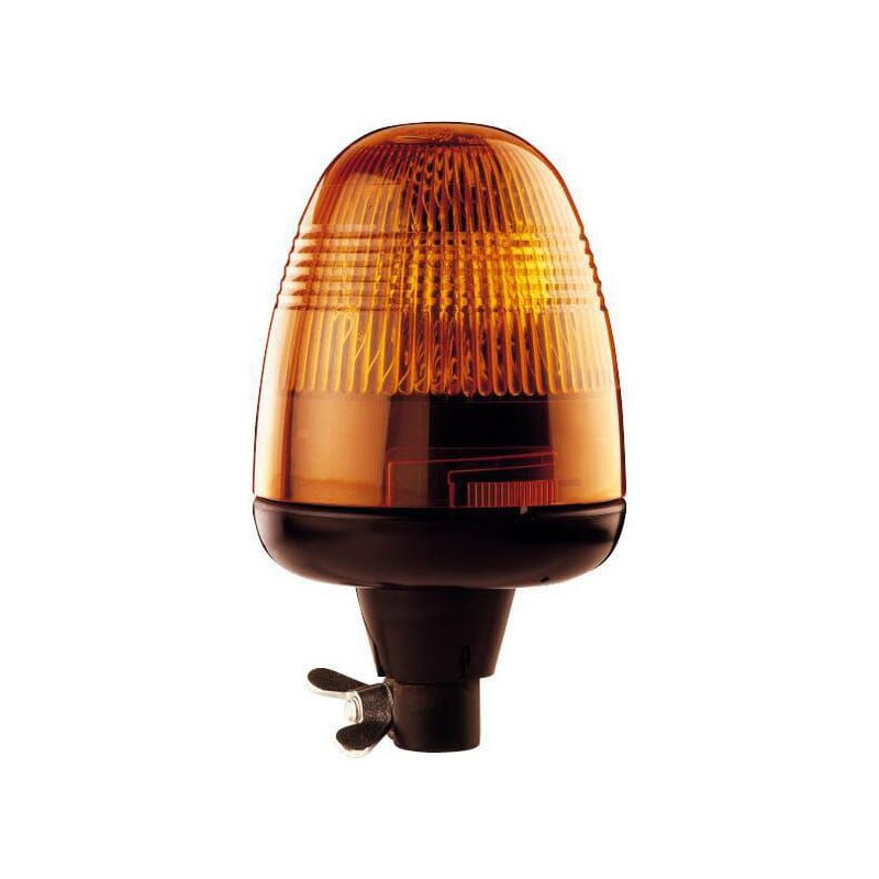 Lampa błyskowa halogenowa, obrotowa, 24V, pomarańczowa, na uchwyt, Ø 135 mm x 222 mm, Rotaflex Hella