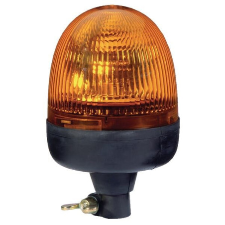 Lampa błyskowa halogenowa, obrotowa, 24V, pomarańczowa, na uchwyt, Ø 167 mm x 217 mm, Rota Compact Hella