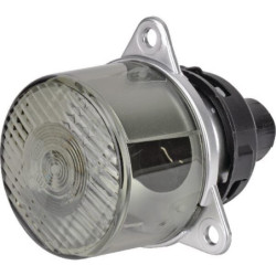 Lampa kierunkowskazu, 21W okrągła 12/24V szara przykręcana Ø 55 mm Hella