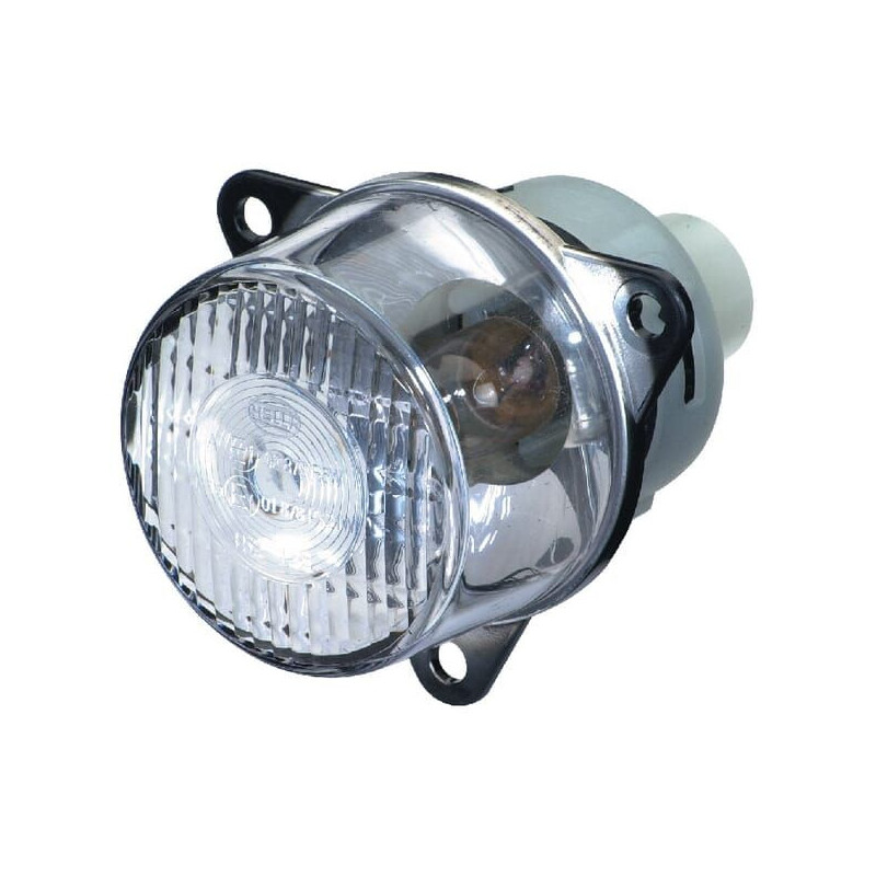 Lampa obrysowa 5W okrągła 12/24V przezroczysta przykręcana Ø 55 mm Hella