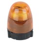 Lampa błyskowa halogenowa, obrotowa, 24V, pomarańczowa, przykręcana, Ø 130 mm x 174 mm, Rotafix Hella