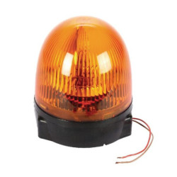 Lampa błyskowa halogenowa, obrotowa, 14V, pomarańczowa, na uchwyt, 158 mm, Rota Compact Hella