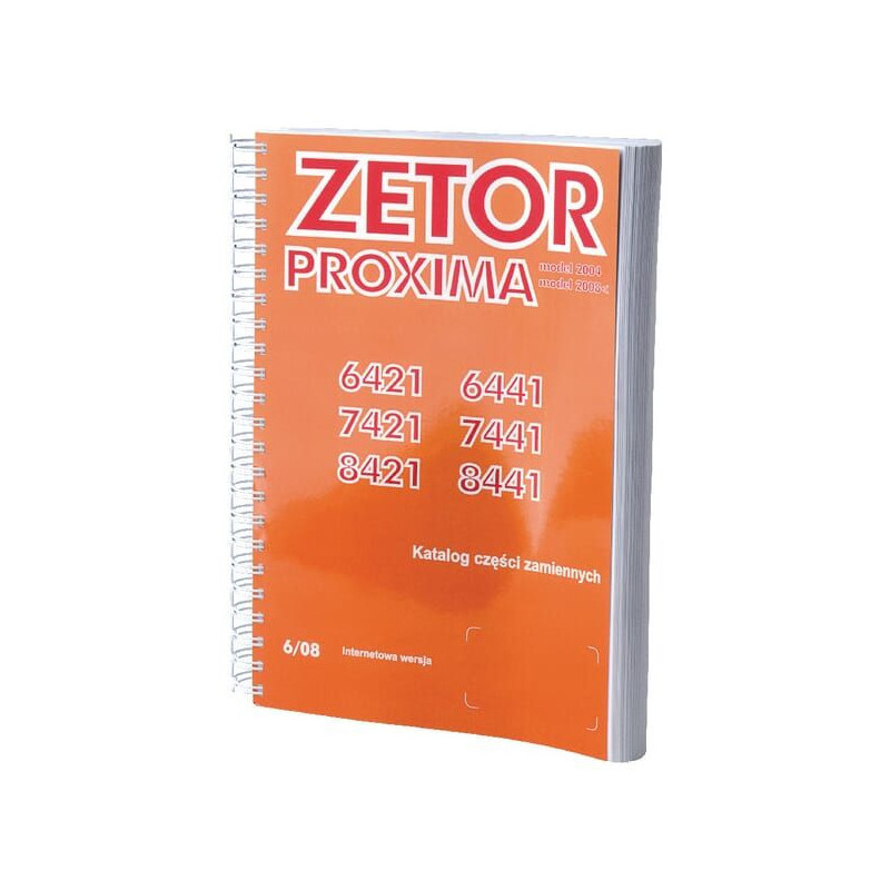 Katalog Zetor Proxima 6421-8441