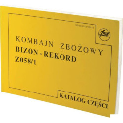 Katalog części Kombajn zbożowy, pasuje do Bizon, Z-058