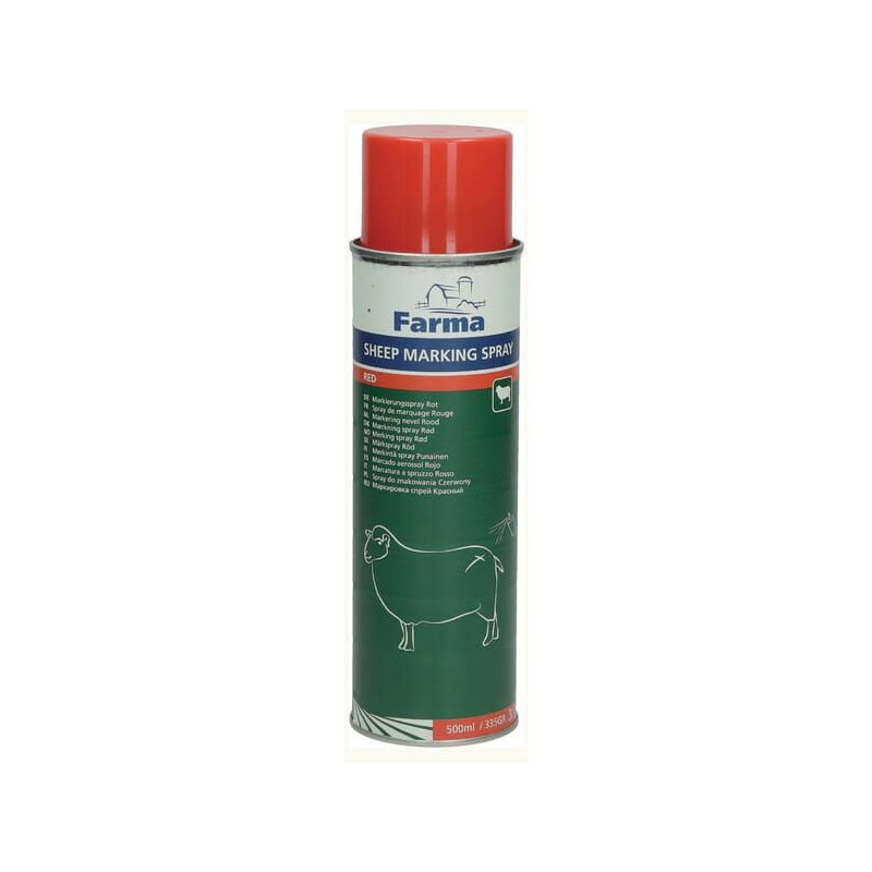 Spray do znakowania owiec Farma, czerwony 500 ml