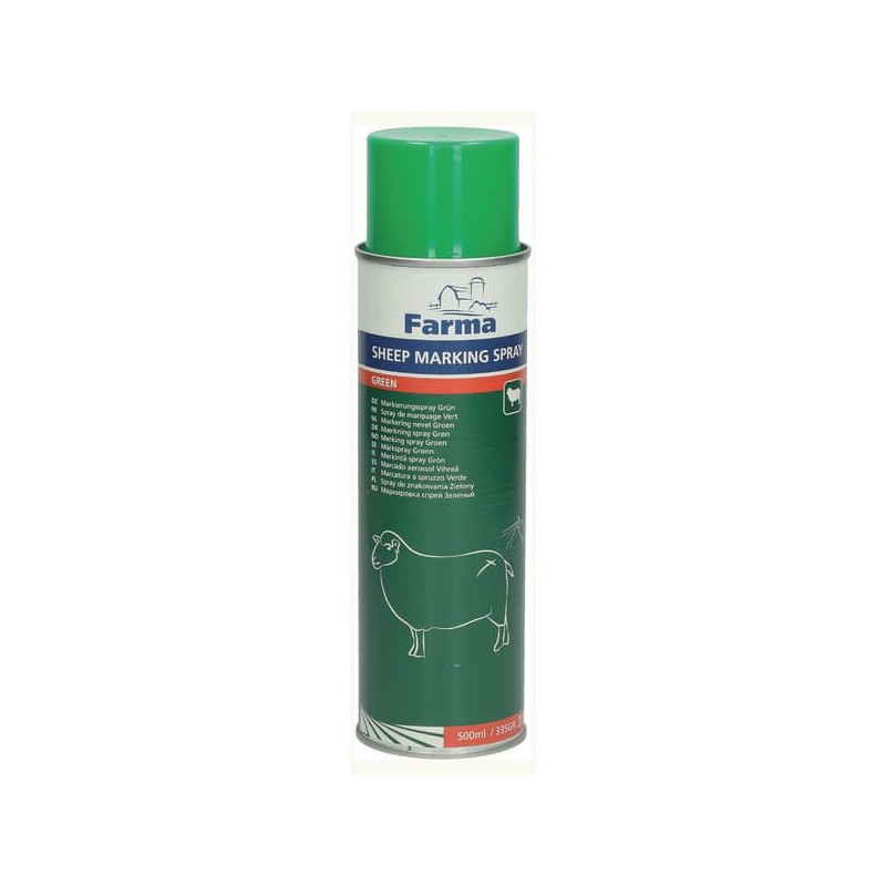 Spray do znakowania owiec Farma, zielony 500 ml