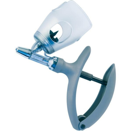 Strzykawka ECO-MATIC® 2 ml Luer Lock z mocowaniem buteleczki