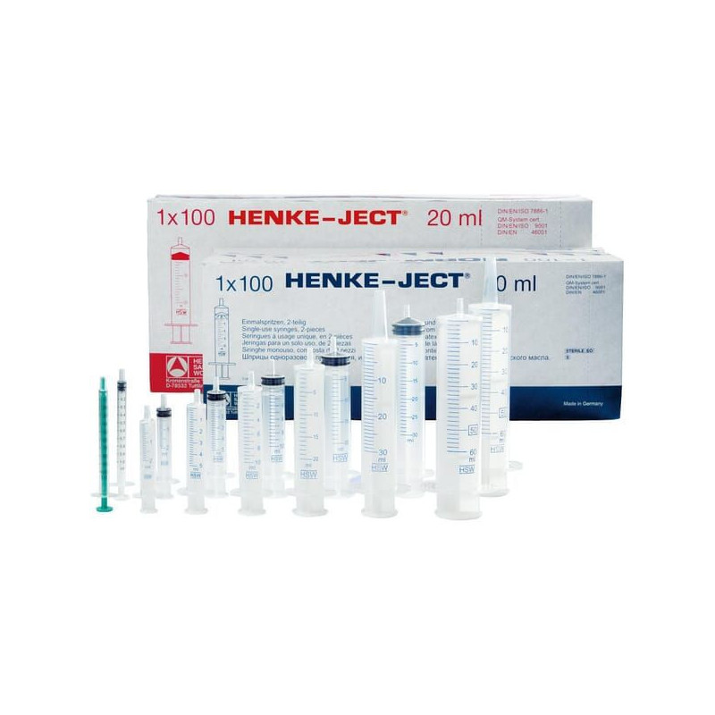 Strzykawka jednorazowa HSW NORM-JECT® 5ml (6ml), op. 100 szt.