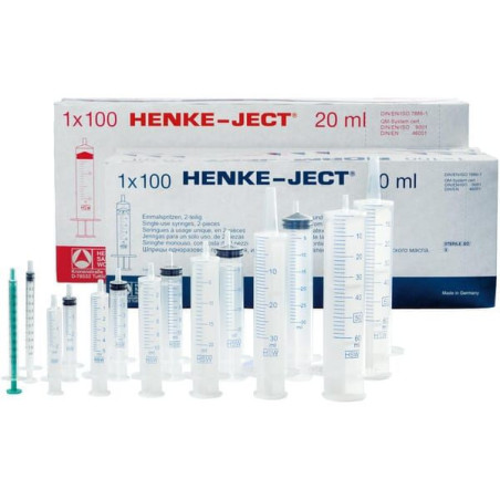 Strzykawka jednorazowa HSW NORM-JECT® 10ml (12ml), op. 100 szt.