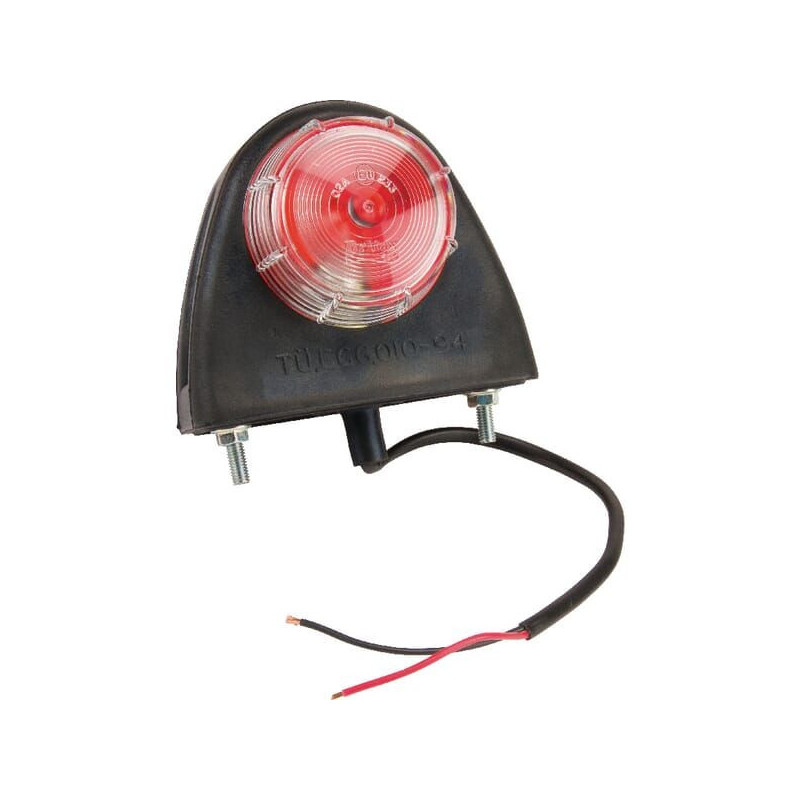 Lampa obrysowa 12V biała przykręcana Britax