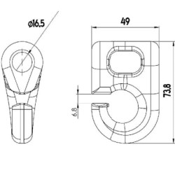 Mocowanie Speed System Ø16,5