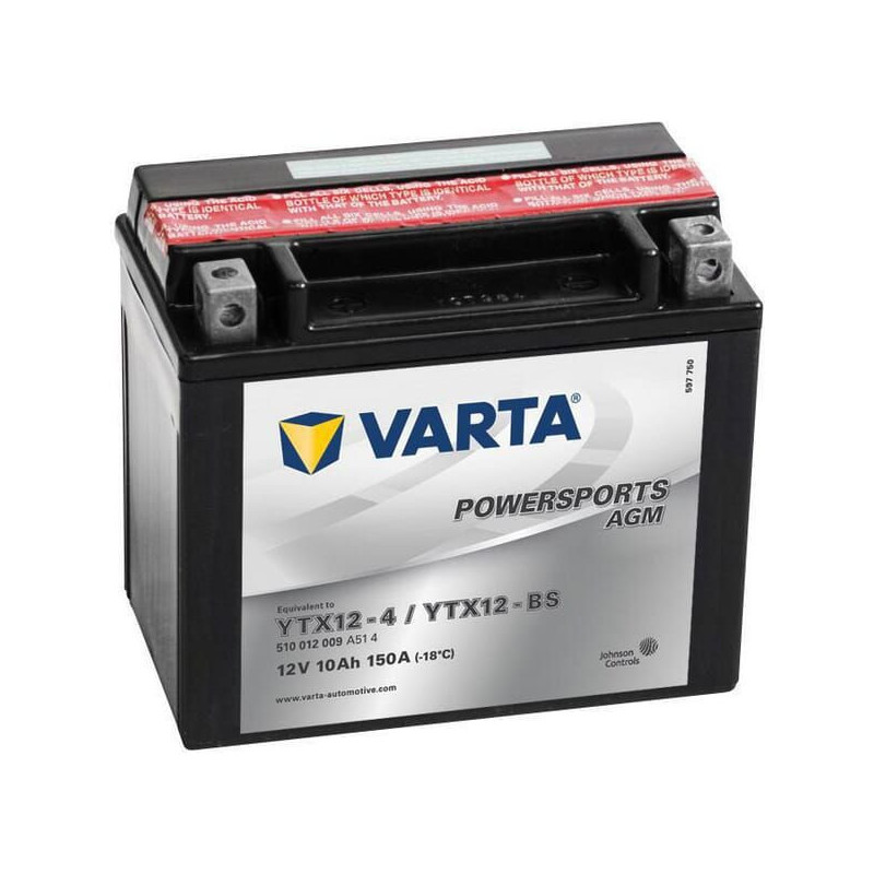 Akumulator 12V 10Ah 150A AGM Powersports VARTA