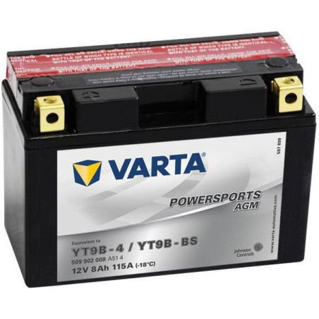 Akumulator 12V 8Ah 115A AGM Powersports VARTA