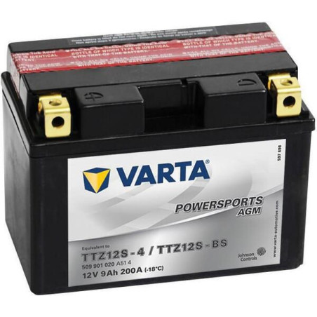 Akumulator 12V 9Ah 200A AGM Powersports VARTA