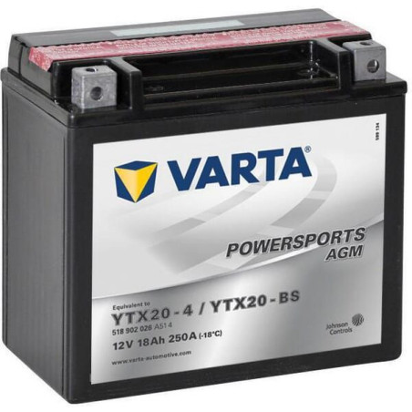 Akumulator 12V 18Ah 250A AGM Powersports VARTA