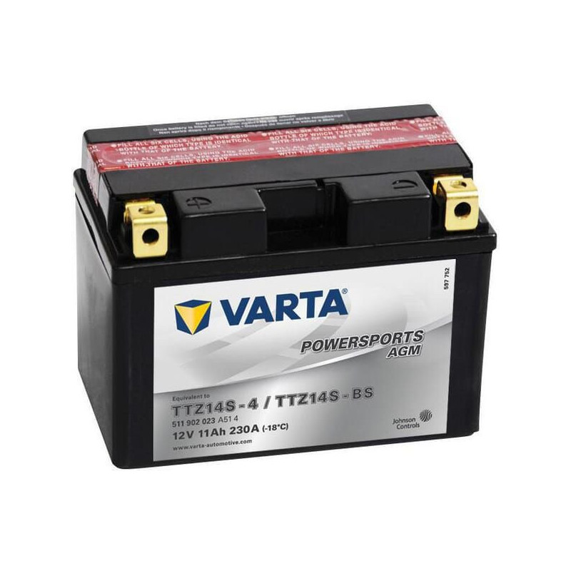 Akumulator 12V 11Ah 230A AGM Powersports VARTA