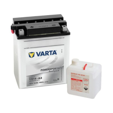 Akumulator 12V 14Ah 190A Powersports Freshpack VARTA