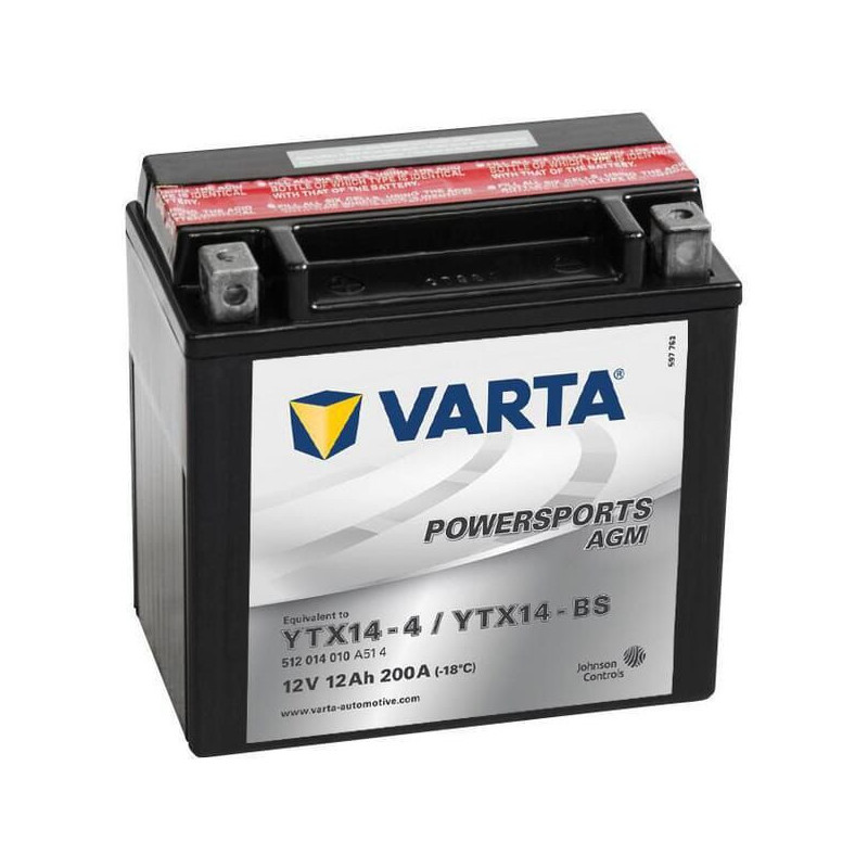 Akumulator 12V 12Ah 200A AGM Powersports VARTA