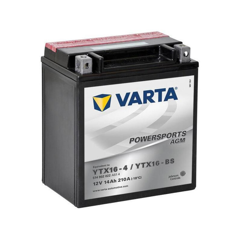 Akumulator 12V 14Ah 210A AGM Powersports VARTA