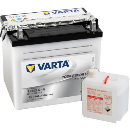 Akumulator 12V 24Ah 200A Powersports Freshpack VARTA