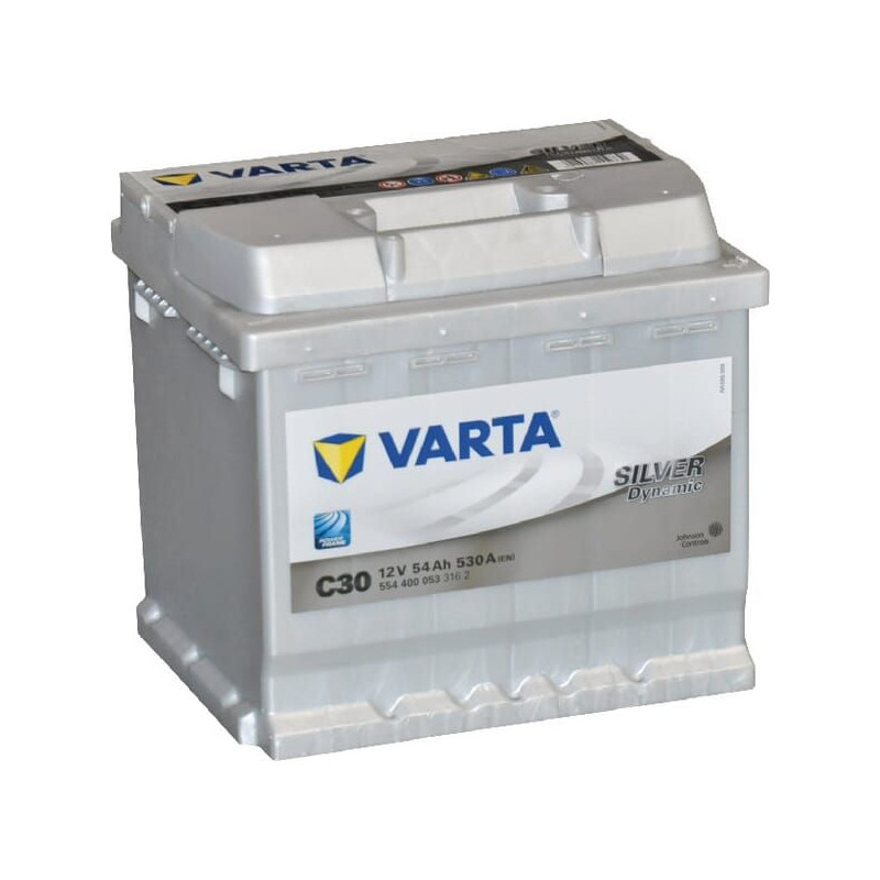 Akumulator 12V 54Ah 530A Silver Dynamic VARTA