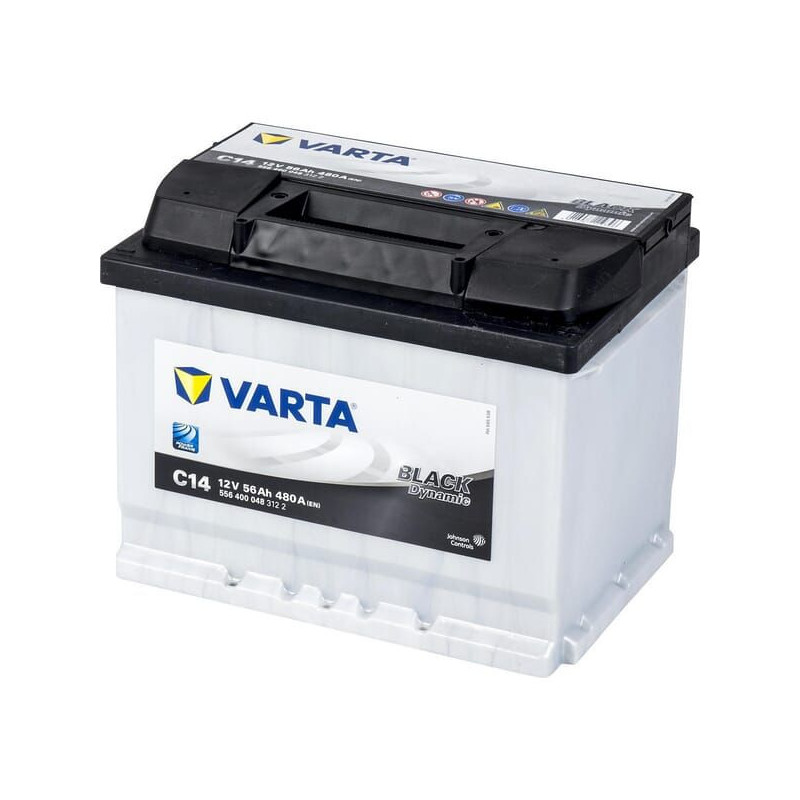 Akumulator 12V 56Ah 480A Black Dynamic VARTA