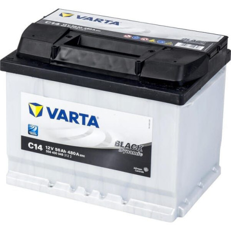 Akumulator 12V 56Ah 480A Black Dynamic VARTA