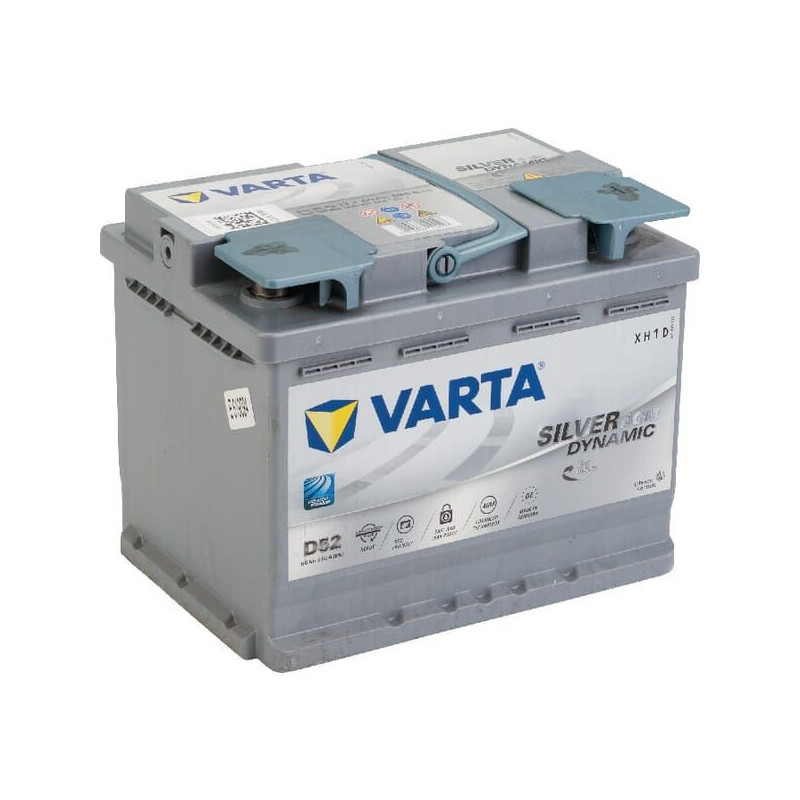 Akumulator 12V 60Ah 680A AGM Silver Dynamic VARTA