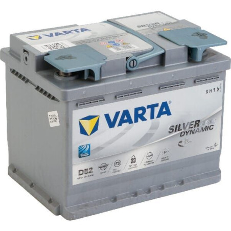 Akumulator 12V 60Ah 680A AGM Silver Dynamic VARTA