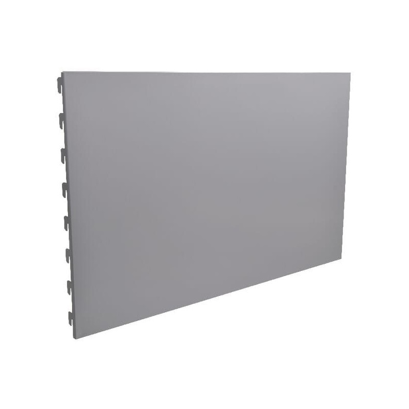 Panel bez otworów 40x66.5 biała/aluminum