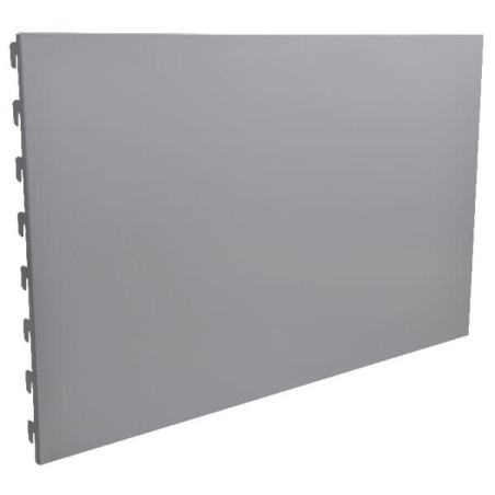 Panel bez otworów 40x66.5 biała/aluminum