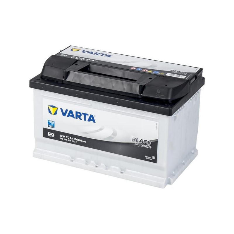 Akumulator 12V 70Ah 640A Black Dynamic VARTA