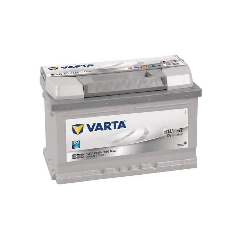 Akumulator 12V 74Ah 750A Silver Dynamic VARTA