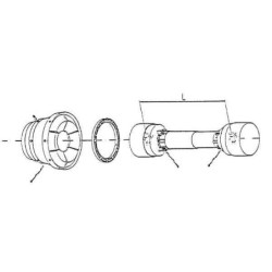 Osłona kompletna szerokokątna T CvJ80 L-1210 mm