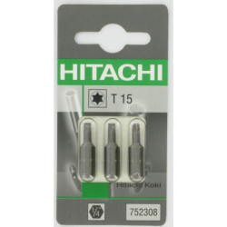 Bity Torx 1/4 T15-25mm (3×)