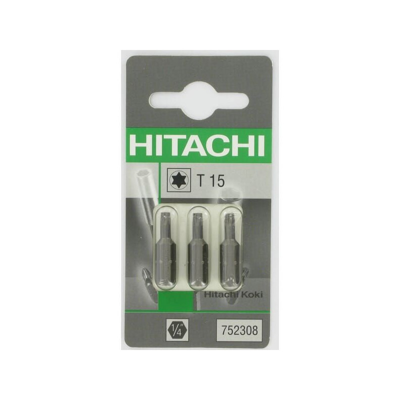 Bity Torx 1/4 T15-25mm (3×)