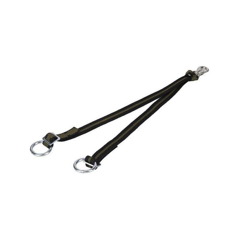 Floor belt double, 75cm  with spring hook