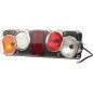 Lampa zespolona, tylna LED, 259, lewa 24 V