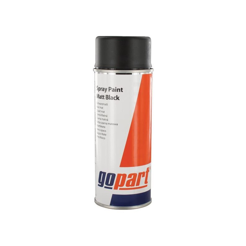 Lakier gopart, czarny mat 400 ml