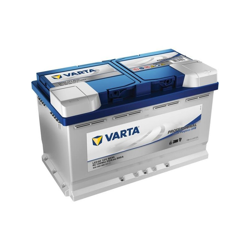 Akumulator 12V 80Ah 800A Dual Purpose LED80 VARTA