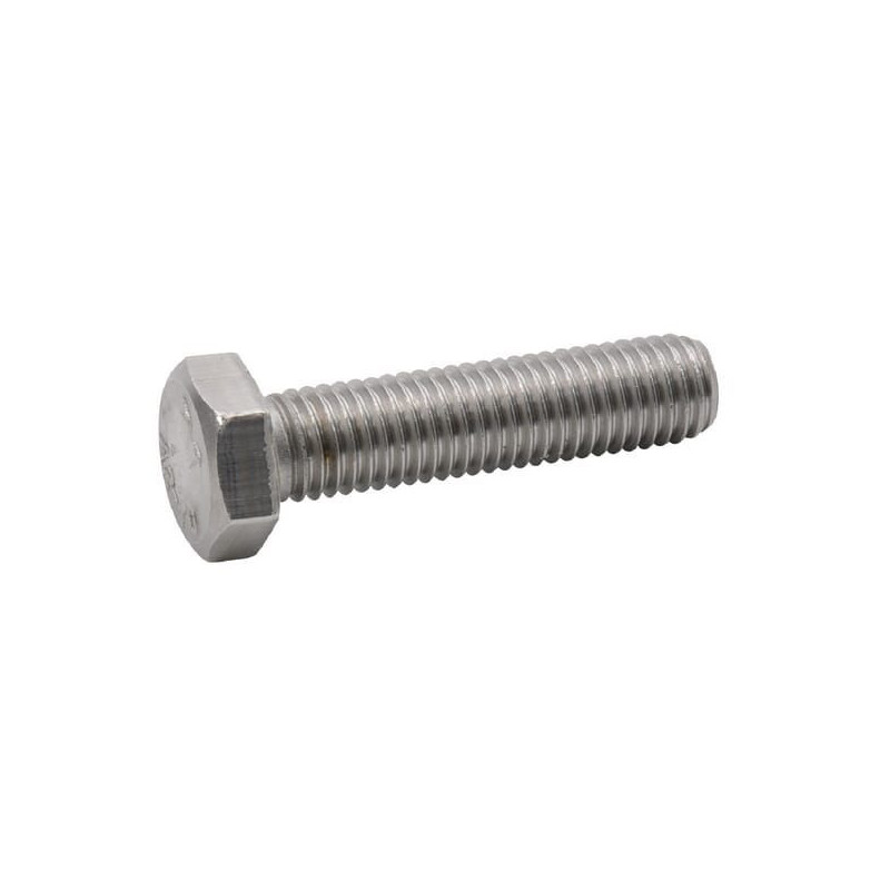 Śruba cały gwint DIN933 M24x120 mm kl.8.8 stalowa ocynk Kramp
