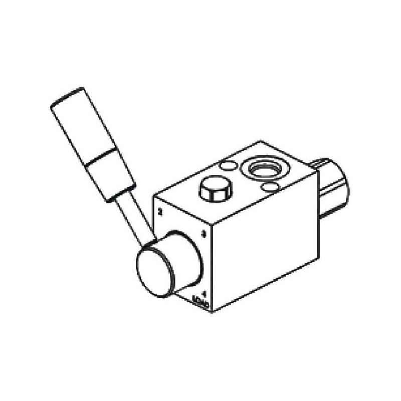 Regulator ciśnienia hamowania, ręczny