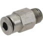 Śrubunek wtykowy prosty 4 mm