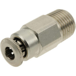 Śrubunek wtykowy prosty 4 mm