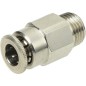 Śrubunek wtykowy prosty 6 mm